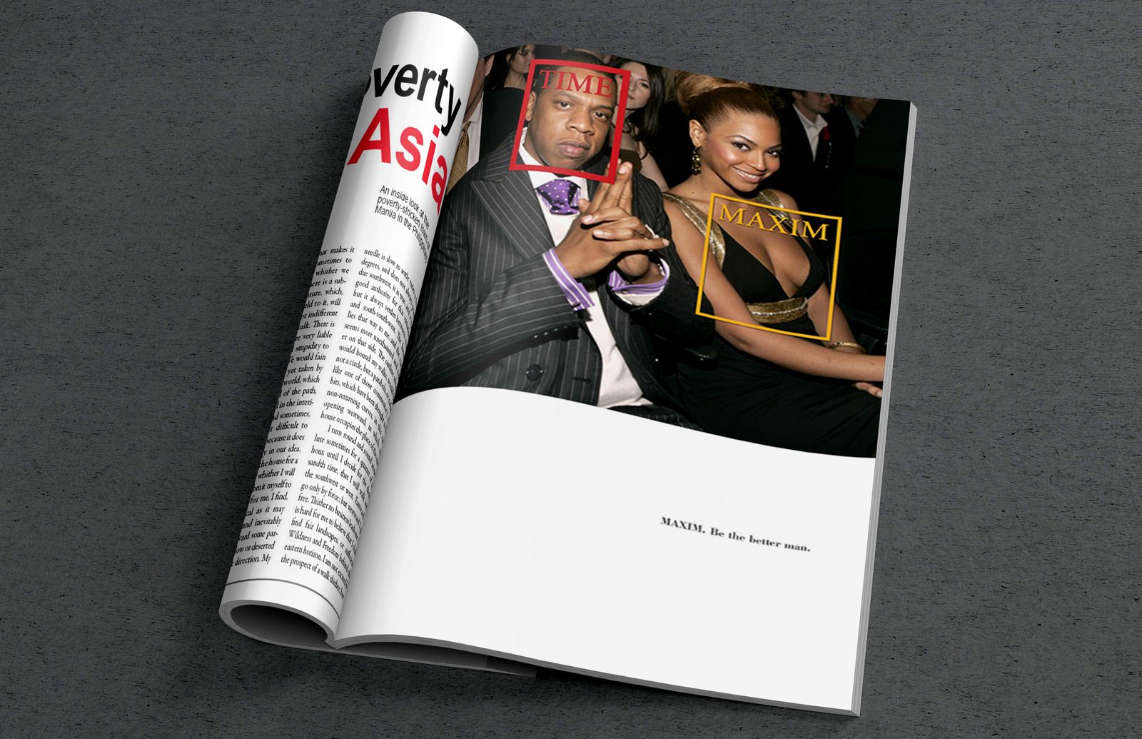 Husani Barnwell portfolio: Maxim Print 3a